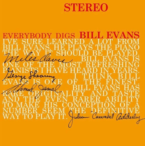 Everybody Digs Bill Evans [VINYL]
