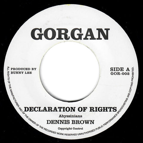 Declaration Of Rights