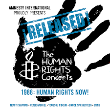 RELEASED! The Human Rights Concerts 1988: Human Rights Now!