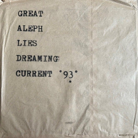 Great Aleph Lies Dreaming