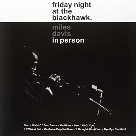Miles Davis In Person Friday Night At The Blackhawk(Dlp) 2LP