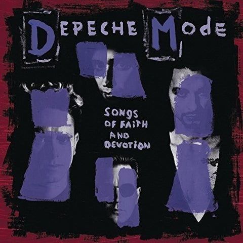 Depeche Mode SONGS OF FAITH AND DEVOTION LP 0889853370412