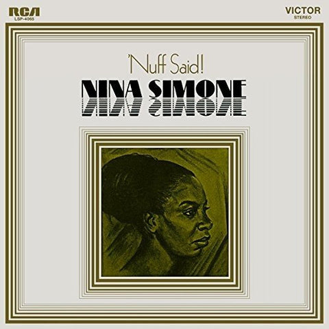 Nina Simone Nuff Said [180 gm vinyl] LP 8718469535248