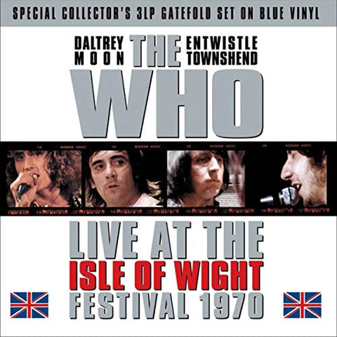 Who Live At The Isle Of Wight Festival 1970 (3LP Blue Vinyl)