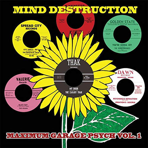 Various Mind Destruction- Maximum Garage Psych Vol 1 6LP