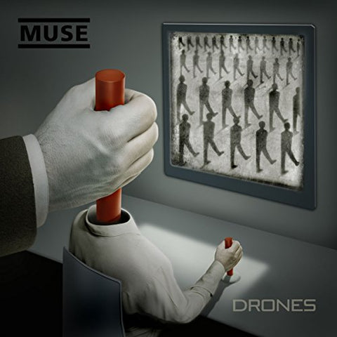 Muse Drones 2LP 0825646121229 Worldwide Shipping