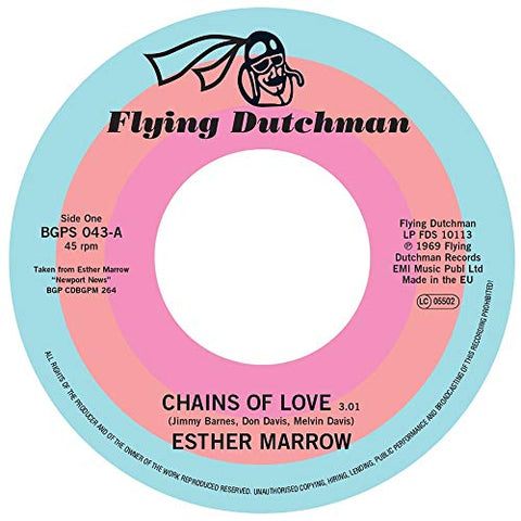 Esther Marrow Chains Of Love / Walk Tall LP 0029667014571