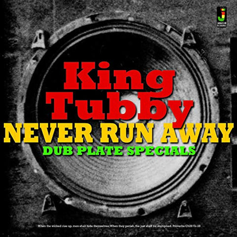 King Tubby Never Run Away Dub Plate Specials LP