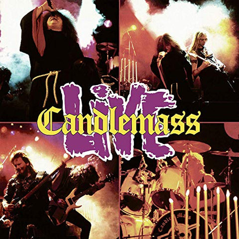 Candlemass Live 2LP 0801056876812 Worldwide Shipping