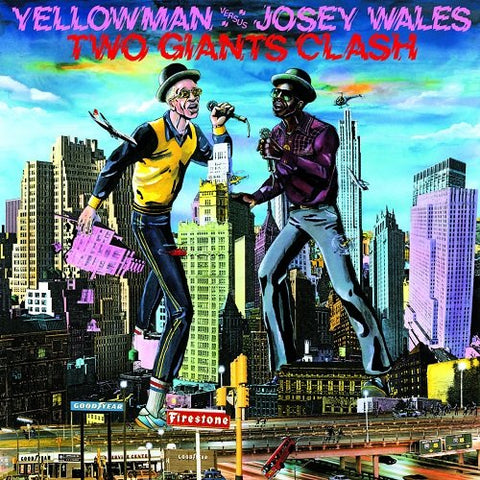 Yellowman And Josey Wales Two Giants Clash LP 0601811006313