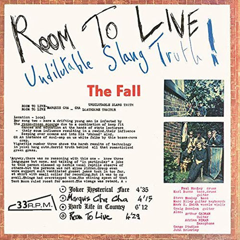 Fall Room To Live LP 0855985006161 Worldwide Shipping