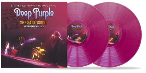 She Said 'Burn' (Purple Vinyl)