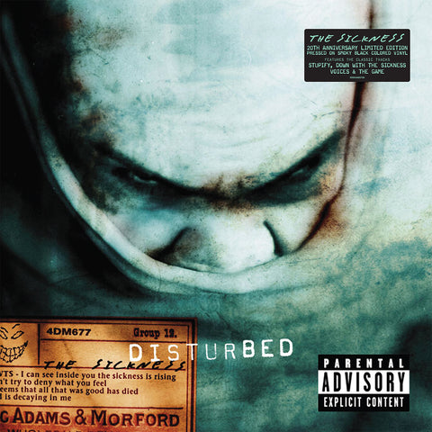 Disturbed THE SICKNESS (20th Anniversary) Limited LP
