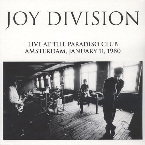 Live At The Paradiso Club Amsterdam, January 11, 1980