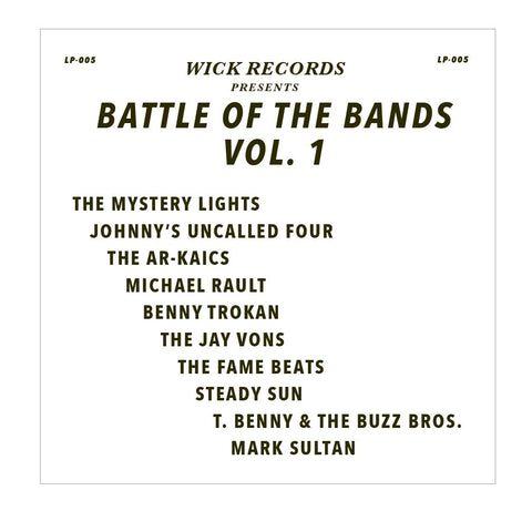 Wick Records Battle Of The Bands Vol.1 (RSD Oct 24th)