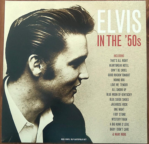 Elvis In The 50’s (Red Vinyl 3LP)