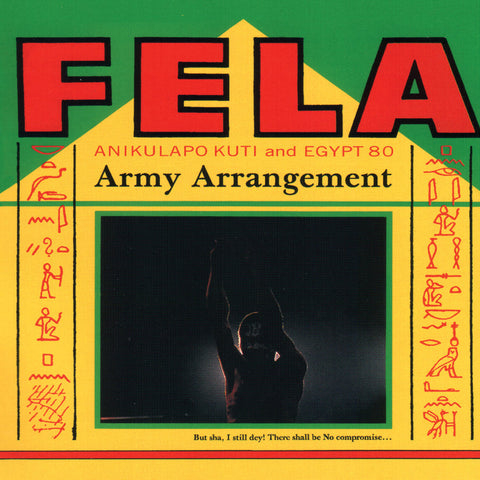 Fela Kuti Army Arrangement LP 0720841205418 Worldwide