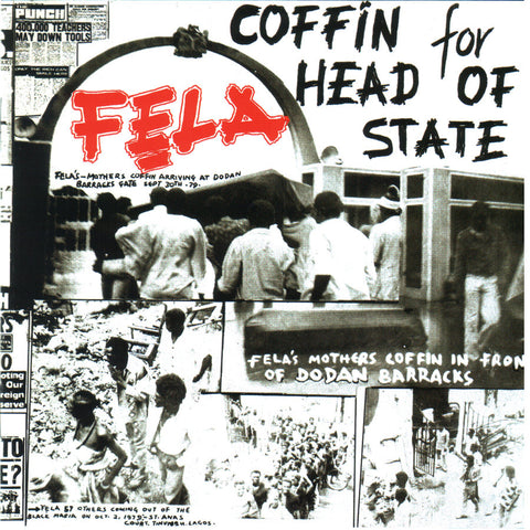 Fela Kuti Coffin for Head of State LP 0720841204916