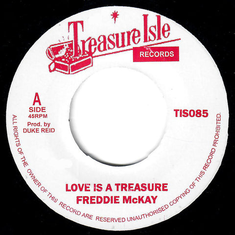Love Is A Treasure / I Can't Stand It 7"