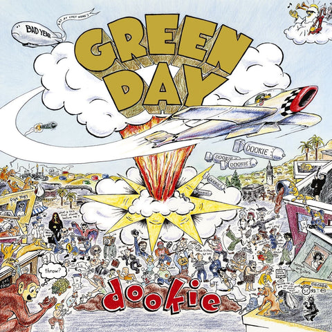 Green Day Dookie LP 093624986959 Worldwide Shipping