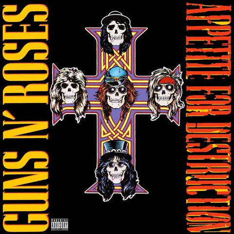 Guns N’ Roses Appetite For Destruction LP 00720642414811