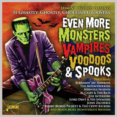 31 Ghastly, Ghostly, Ghoulish Groovers31 Ghastly, Ghostly, Ghoulish Groovers: Even More Monsters, Vampires, Voodoos & Spooks