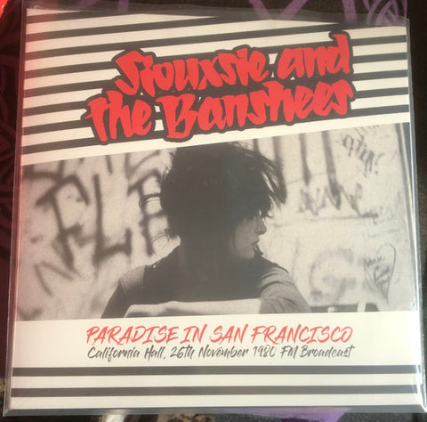 Paradise in San Francisco, California Hall, 26 November, 1980